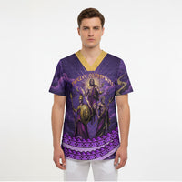Twelve Olympians Scrub Top Gods Of Mount Olympus Greek Mythology
