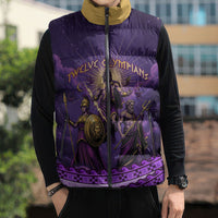 Twelve Olympians Sleeveless Puffer Jacket Gods Of Mount Olympus Greek Mythology