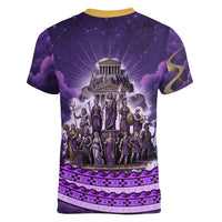 Twelve Olympians Women V-Neck T-Shirt Gods Of Mount Olympus Greek Mythology