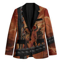 Twelve Olympians Blazer Greek Gods Graphic With Greek Amphora Vase And Parthenon Art