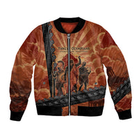 Twelve Olympians Bomber Jacket Greek Gods Graphic With Greek Amphora Vase And Parthenon Art