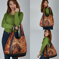 Twelve Olympians Grocery Bag Greek Gods Graphic With Greek Amphora Vase And Parthenon Art