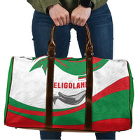 Germany Heligoland Travel Bag with Seal Graphic and Red Green Wave Nature - Wonder Print Shop