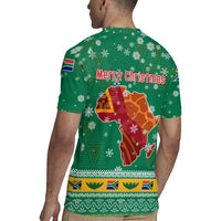 South Africa Christmas Rugby Jersey Santa Reindeer and Africa Map - Wonder Print Shop