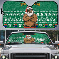 South Africa Christmas Auto Sun Shade Christmas Santa Claus Tattoo - Wonder Print Shop