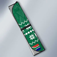 South Africa Christmas Auto Sun Shade Christmas Santa Claus Tattoo - Wonder Print Shop