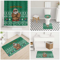 South Africa Christmas Bathroom Set Christmas Santa Claus Tattoo - Wonder Print Shop