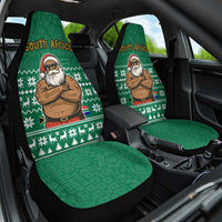 South Africa Christmas Car Seat Cover Christmas Santa Claus Tattoo - Wonder Print Shop