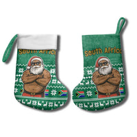 South Africa Christmas Stocking Christmas Santa Claus Tattoo - Wonder Print Shop