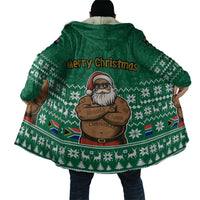 South Africa Christmas Cloak Christmas Santa Claus Tattoo - Wonder Print Shop