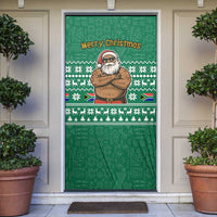 South Africa Christmas Door Cover Christmas Santa Claus Tattoo - Wonder Print Shop