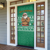South Africa Christmas Door Cover Christmas Santa Claus Tattoo - Wonder Print Shop