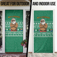 South Africa Christmas Door Cover Christmas Santa Claus Tattoo - Wonder Print Shop