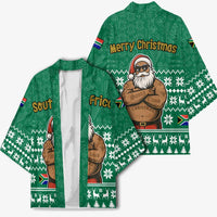 South Africa Christmas Kimono Christmas Santa Claus Tattoo - Wonder Print Shop