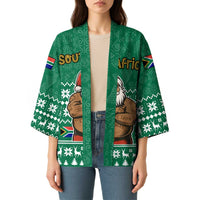 South Africa Christmas Kimono Christmas Santa Claus Tattoo - Wonder Print Shop