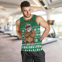 South Africa Christmas Men Tank Top Christmas Santa Claus Tattoo - Wonder Print Shop