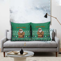 South Africa Christmas Pillow Cover Christmas Santa Claus Tattoo - Wonder Print Shop