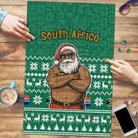 South Africa Christmas Puzzle Christmas Santa Claus Tattoo - Wonder Print Shop
