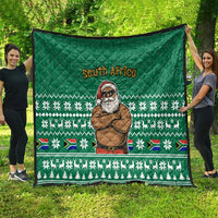South Africa Christmas Quilt Christmas Santa Claus Tattoo - Wonder Print Shop