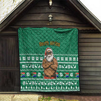 South Africa Christmas Quilt Christmas Santa Claus Tattoo - Wonder Print Shop