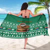 South Africa Christmas Sarong Christmas Santa Claus Tattoo - Wonder Print Shop