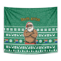 South Africa Christmas Tapestry Christmas Santa Claus Tattoo - Wonder Print Shop
