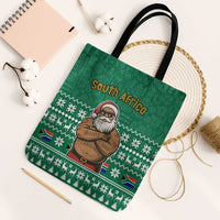 South Africa Christmas Tote Bag Christmas Santa Claus Tattoo - Wonder Print Shop