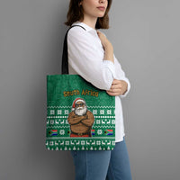 South Africa Christmas Tote Bag Christmas Santa Claus Tattoo - Wonder Print Shop