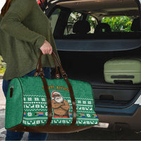 South Africa Christmas Travel Bag Christmas Santa Claus Tattoo - Wonder Print Shop