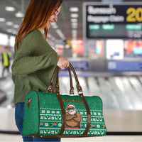 South Africa Christmas Travel Bag Christmas Santa Claus Tattoo - Wonder Print Shop