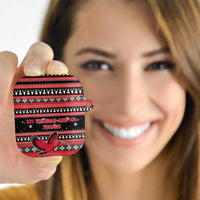 Trinidad and Tobago Christmas AirPods Case Bird and Coat of Arms Design - Wonder Print Shop