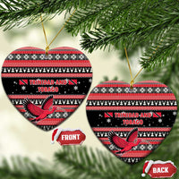 Trinidad and Tobago Christmas Ceramic Ornament Bird and Coat of Arms Design - Wonder Print Shop