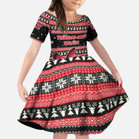 Trinidad and Tobago Christmas Family Matching Puletasi and Hawaiian Shirt Bird and Coat of Arms Design - Wonder Print Shop