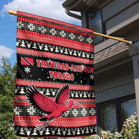 Trinidad and Tobago Christmas Garden Flag Bird and Coat of Arms Design - Wonder Print Shop
