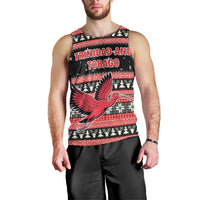 Trinidad and Tobago Christmas Men Tank Top Bird and Coat of Arms Design - Wonder Print Shop
