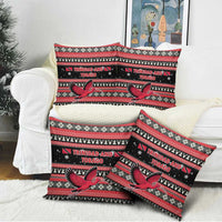 Trinidad and Tobago Christmas Pillow Cover Bird and Coat of Arms Design - Wonder Print Shop