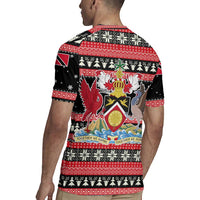 Trinidad and Tobago Christmas Rugby Jersey Bird and Coat of Arms Design - Wonder Print Shop