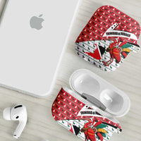 Trinidad and Tobago Christmas AirPods Case Christmas Bird Santa and Reindeer Design - Wonder Print Shop