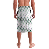 Trinidad and Tobago Christmas Lavalava Christmas Bird Santa and Reindeer Design - Wonder Print Shop
