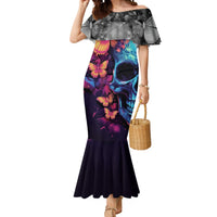 Fantasy Skull with Butterflies Mermaid Dress Love me or hate me i'm still gonna shine - Wonder Print Shop