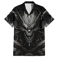 Demon Skull Family Matching Tank Maxi Dress and Hawaiian Shirt Always be yourself unless you can be a Dragon then always be a Dragon - Wonder Print Shop