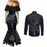 skoll-and-hati-viking-wolfs-couples-matching-mermaid-dress-and-long-sleeve-button-shirts