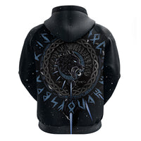 Skoll and Hati Viking Wolfs Hoodie - Wonder Print Shop