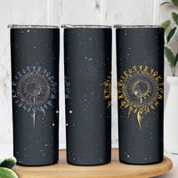 Skoll and Hati Viking Wolfs Skinny Tumbler - Wonder Print Shop