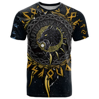 Skoll and Hati Viking Wolfs T Shirt - Wonder Print Shop