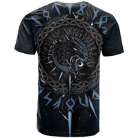 Skoll and Hati Viking Wolfs T Shirt - Wonder Print Shop
