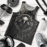 Viking Raven Men Tank Top Viking Blood Runs Through My Veins - Wonder Print Shop