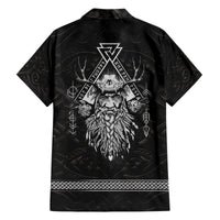 Viking Family Matching Long Sleeve Bodycon Dress and Hawaiian Shirt Norse Enigma Odin's Vision - Wonder Print Shop