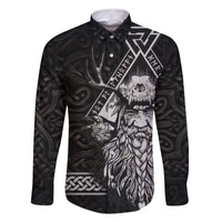 Viking Family Matching Mermaid Dress and Hawaiian Shirt Norse Enigma Odin's Vision - Wonder Print Shop