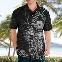Viking Hawaiian Shirt Norse Enigma Odin's Vision - Wonder Print Shop